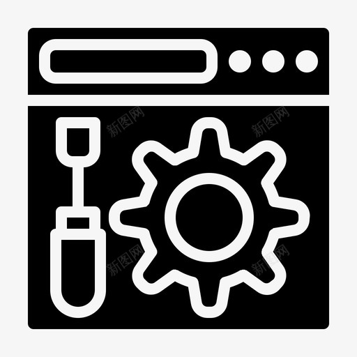 网页维护网页设计网页开发svg_新图网 https://ixintu.com 网页 维护 网页设计 开发