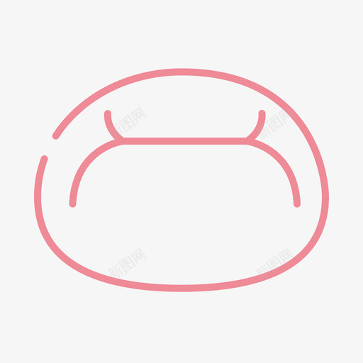 梅干菜包svg_新图网 https://ixintu.com 干菜 线性 简约