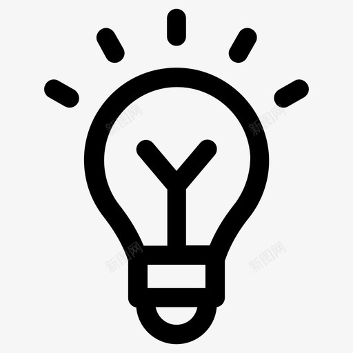 鼓舞人心发光洞察力svg_新图网 https://ixintu.com 发光 鼓舞人心 洞察力 光明