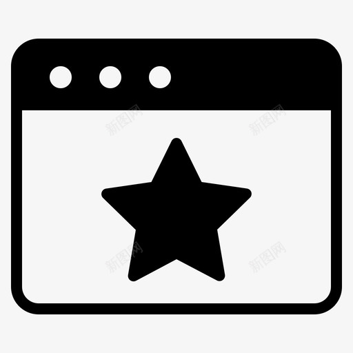 喜欢的页面浏览器星星svg_新图网 https://ixintu.com 喜欢 页面 浏览器 星星 网站 网页