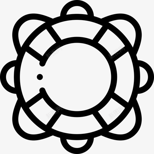 救生员工作安全5线性svg_新图网 https://ixintu.com 救生员 工作 安全 安全线 线性