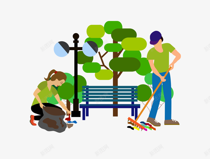 植树节卡通人物手绘插画png免抠素材_新图网 https://ixintu.com 植树节 卡通 卡通人 人物 手绘 插画