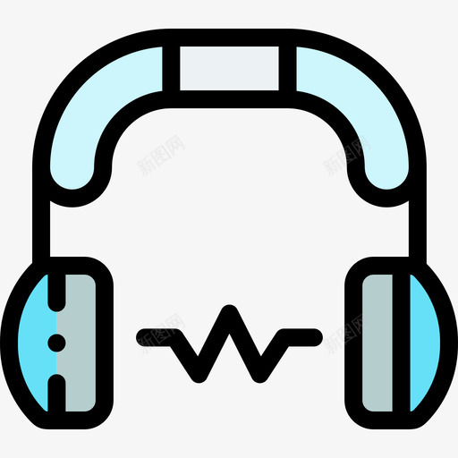 护耳工作安全6线性颜色svg_新图网 https://ixintu.com 护耳 工作 安全 安全线 线性 颜色