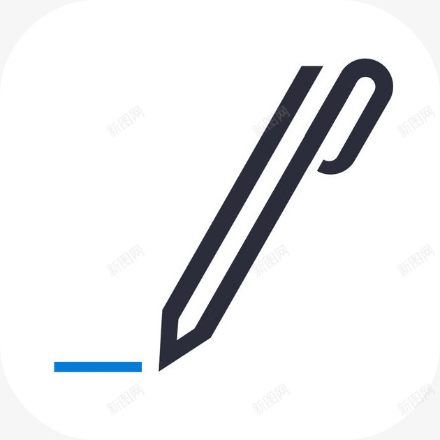 WeicoNote图文编辑传播利器Appicon图png_新图网 https://ixintu.com 图文 编辑 传播 利器