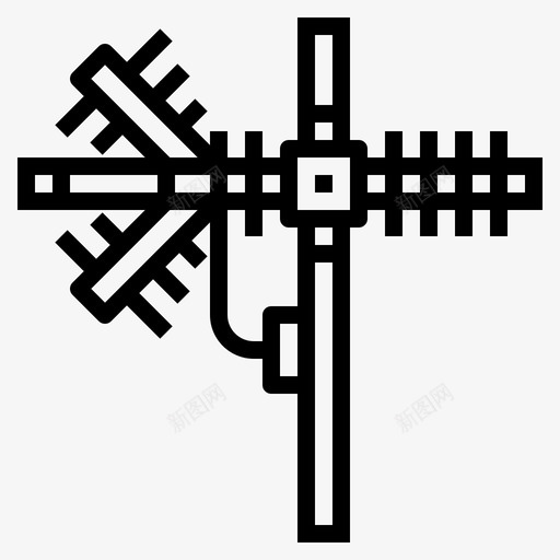 室外天线电视55线性svg_新图网 https://ixintu.com 室外 天线 电视 线性