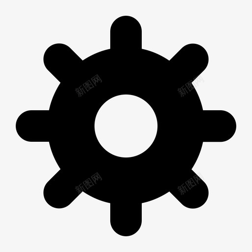 设置设定配置齿轮svg_新图网 https://ixintu.com 设置 设定 配置 齿轮