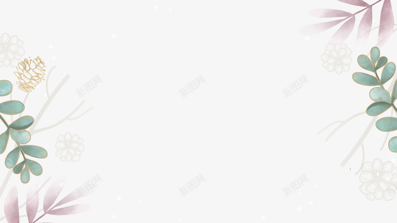 绣球花树叶花png免抠素材_新图网 https://ixintu.com 绣球 树叶