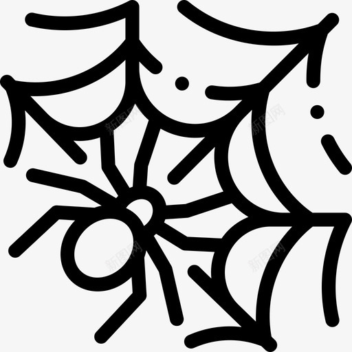 蜘蛛野生动物45直系svg_新图网 https://ixintu.com 蜘蛛 野生动物 直系