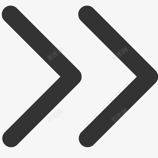 向右收起2svg_新图网 https://ixintu.com 向右 收起