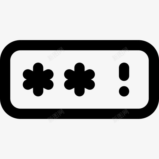 密码错误支付金融4线性svg_新图网 https://ixintu.com 密码 错误 支付 金融 线性