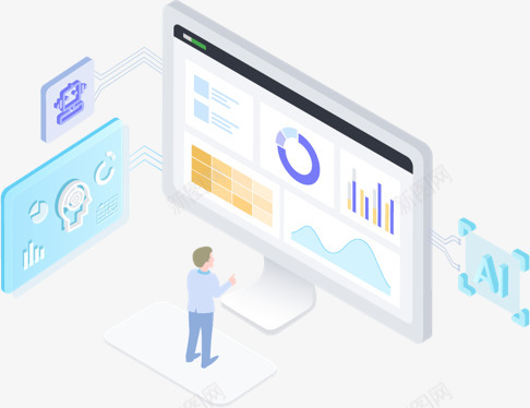 DataHunter数据技术服务让企业的数据可视化png免抠素材_新图网 https://ixintu.com 数据 技术服务 企业 可视化