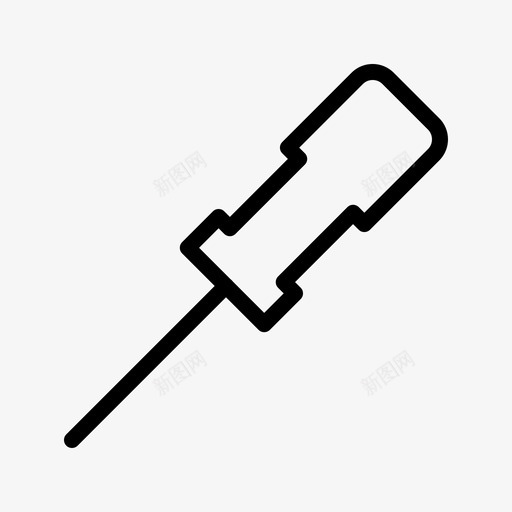 锥子装订diysvg_新图网 https://ixintu.com 锥子 装订 手工 工具