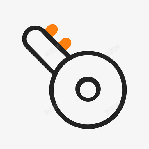 钥匙串svg_新图网 https://ixintu.com 钥匙