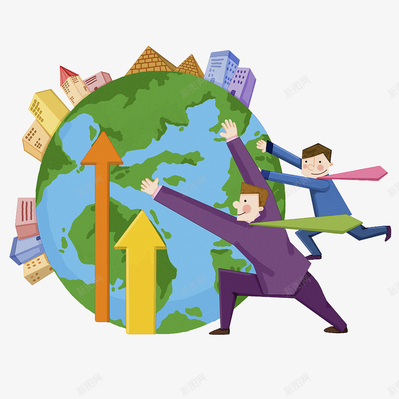 保护地球手绘png免抠素材_新图网 https://ixintu.com 保护 保护地 地球 手绘