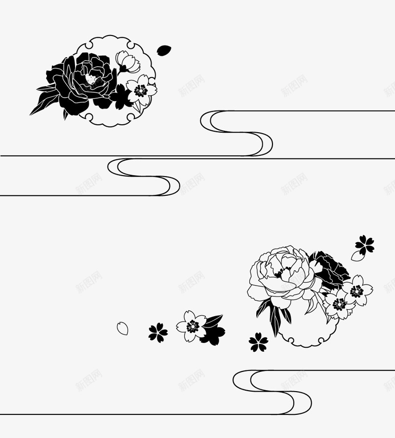 52桜牡丹流水模様田更新终了漫画pixivpng免抠素材_新图网 https://ixintu.com 牡丹 流水 模様 田更新 更新 终了 漫画