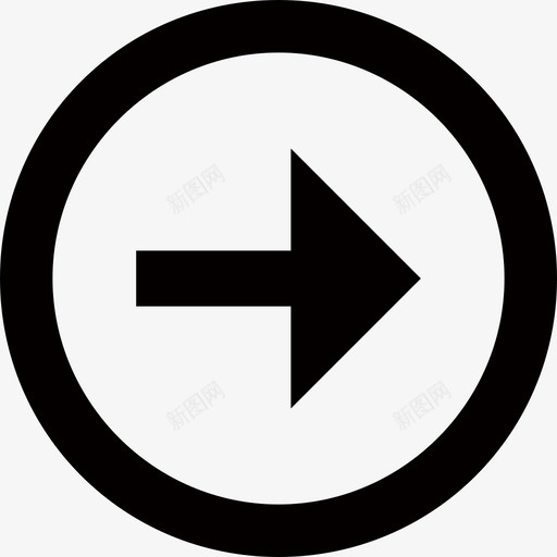 圆角箭头icon01svg_新图网 https://ixintu.com 圆角 箭头