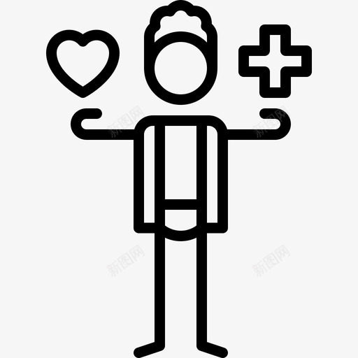 医疗保健积极生活方式41线性svg_新图网 https://ixintu.com 医疗保健 积极 生活方式 线性