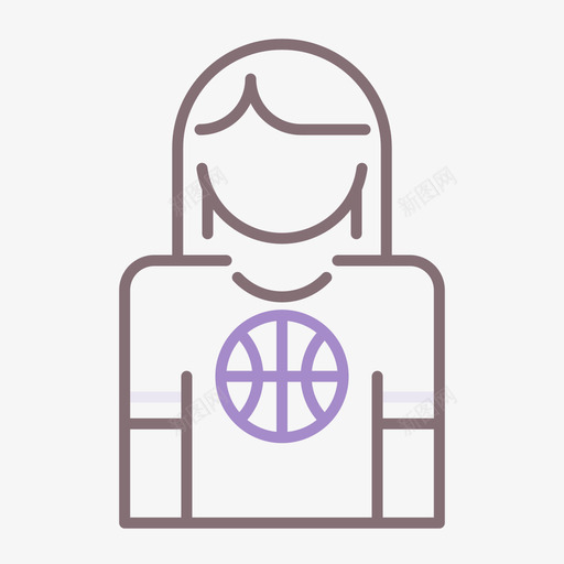 风扇篮球58线颜色svg_新图网 https://ixintu.com 风扇 篮球 颜色