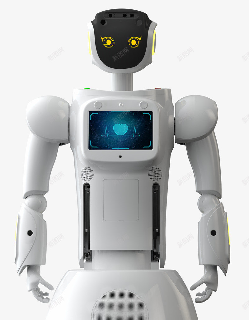 三宝机器人正面png免抠素材_新图网 https://ixintu.com 三宝 机器人 正面