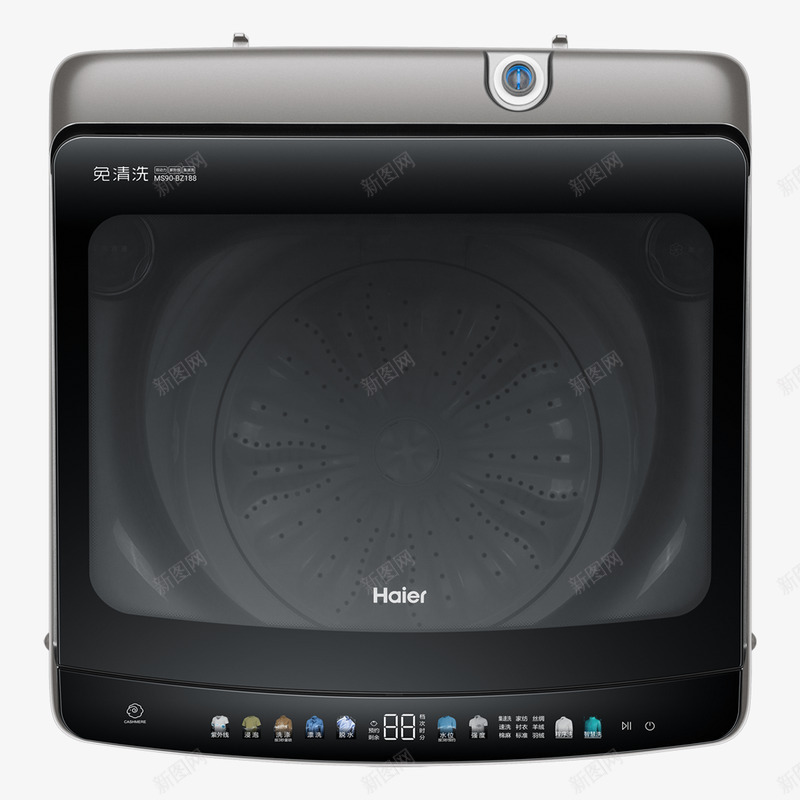 海尔MS90BZ188haier9公斤免清洗双动力png免抠素材_新图网 https://ixintu.com 海尔 公斤 清洗 动力