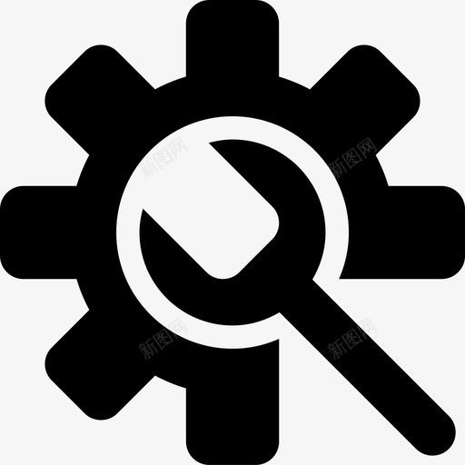 07系统管理01系统设置svg_新图网 https://ixintu.com 系统 管理系统 设置