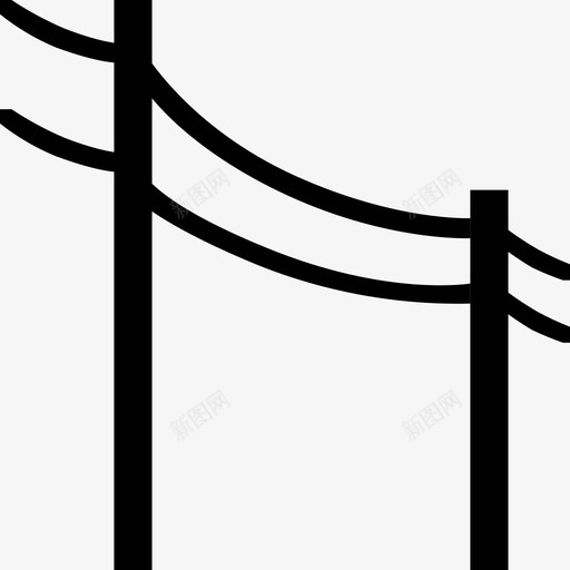 输电线路svg_新图网 https://ixintu.com 输电 输电线 线路