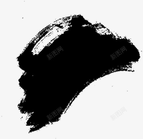 黑墨绘画艺术笔刷创意墨水弧度效果集合png免抠素材_新图网 https://ixintu.com 笔墨 绘画 弧度 水墨 墨迹 水彩 传统 艺术 传统文化 笔刷 效果