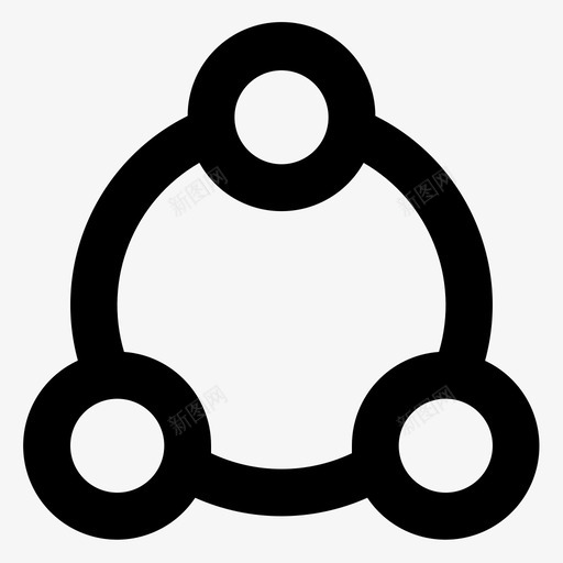 fuwu01svg_新图网 https://ixintu.com 线性 扁平 简约 单色 圆润