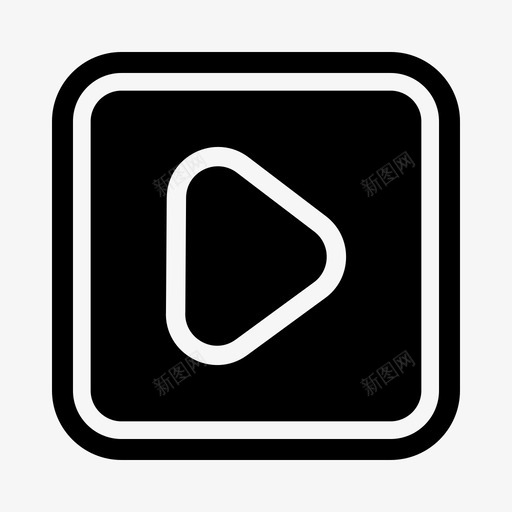 播放按钮继续转发svg_新图网 https://ixintu.com 播放 按钮 继续 转发 媒体 多媒体