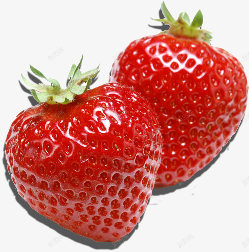 草莓图水果食物png免抠素材_新图网 https://ixintu.com 草莓 水果 食物