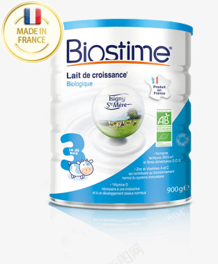 Biostime有机配方奶粉天然奥秘只为宝宝源自诺图标