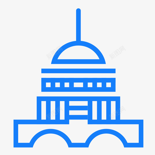 旅游建筑名胜古迹tourism白宫thsvg_新图网 https://ixintu.com 旅游 建筑 名胜古迹 白宫