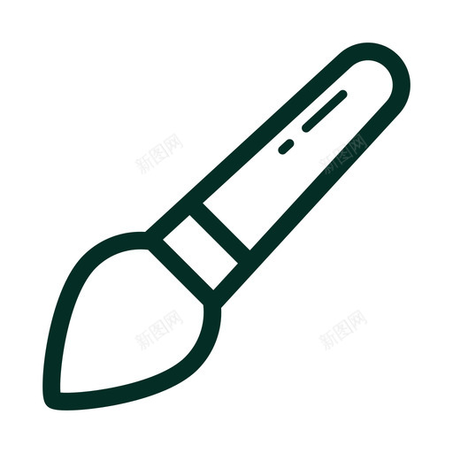 胖姐文具单色02svg_新图网 https://ixintu.com 胖姐 文具 单色
