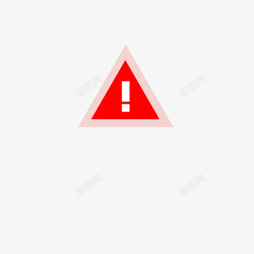 红三角svg_新图网 https://ixintu.com 三角