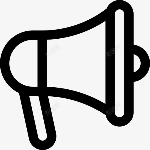 扩音器网络和通信7线性svg_新图网 https://ixintu.com 扩音器 网络 通信 通信线 线性