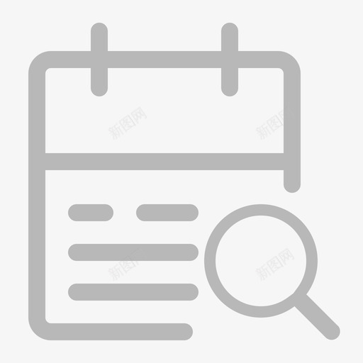 ico线性图标医院管家贵宾日程查询svg_新图网 https://ixintu.com 线性 图标 医院 管家 贵宾 日程 查询