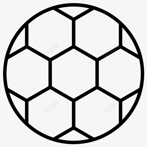 足球体育体育加粗线条集45svg_新图网 https://ixintu.com 体育 足球 加粗 粗线条