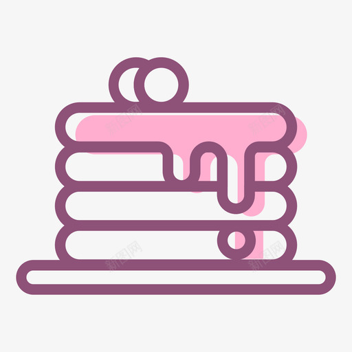 独角兽蛋糕svg_新图网 https://ixintu.com 独角 蛋糕