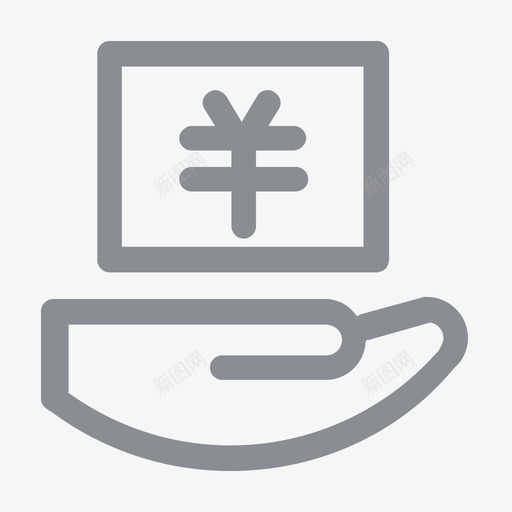 贷款未选中svg_新图网 https://ixintu.com 贷款 选中