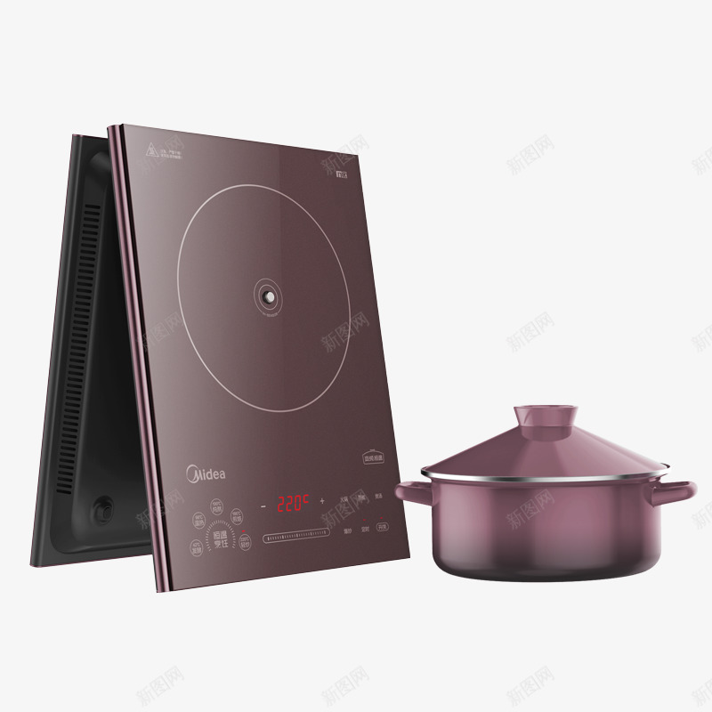 Midea美的电磁炉QH2238IH变频灶恒温多功png_新图网 https://ixintu.com 美的 电磁炉 变频 恒温 多功