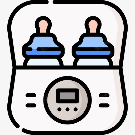 婴儿系列145色瓶svg_新图网 https://ixintu.com 婴儿 系列 色瓶