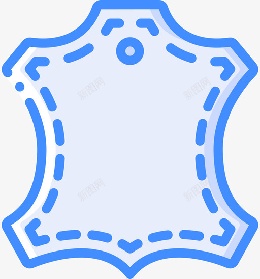 皮革纺织品5蓝色svg_新图网 https://ixintu.com 皮革 纺织品 蓝色