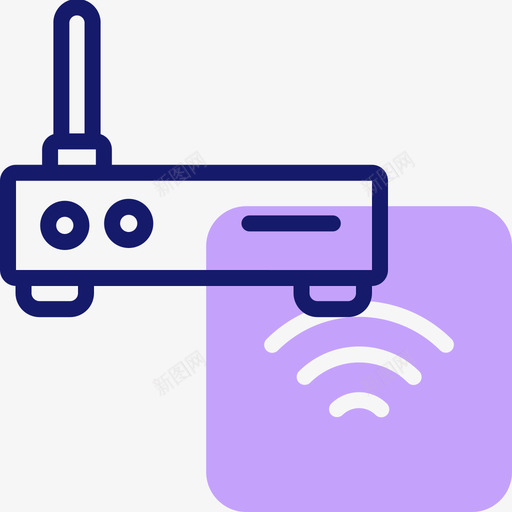 Wifi物联网119线性彩色svg_新图网 https://ixintu.com 联网 线性 彩色