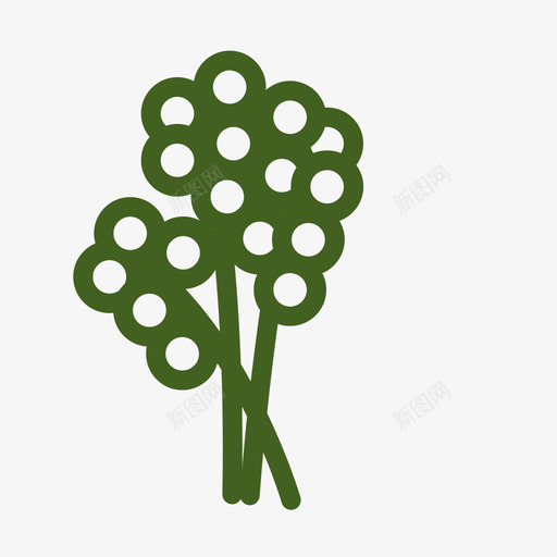 干花薰衣草svg_新图网 https://ixintu.com 干花 薰衣草 线性 扁平