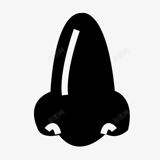 鼻咽癌svg_新图网 https://ixintu.com 鼻咽癌 填充 扁平 单色 简约