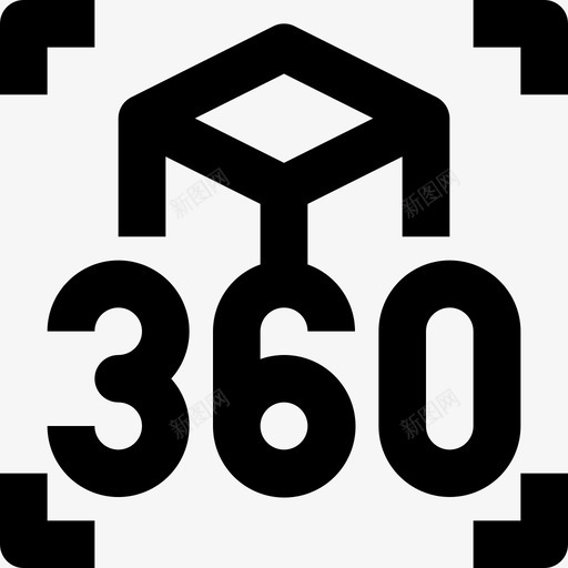 360度虚拟现实103线性svg_新图网 https://ixintu.com 虚拟现实 线性