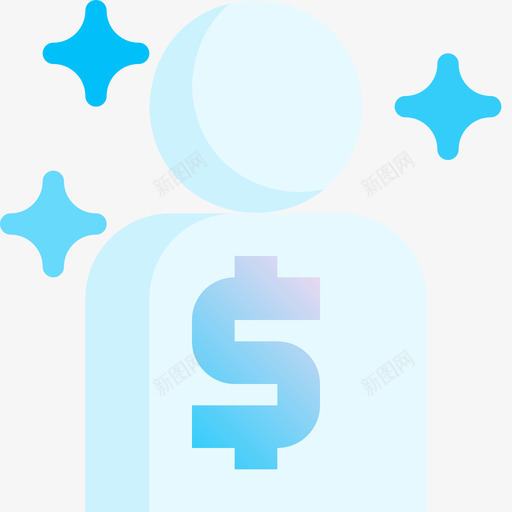 捐赠者众筹49蓝色svg_新图网 https://ixintu.com 捐赠者 众筹 蓝色