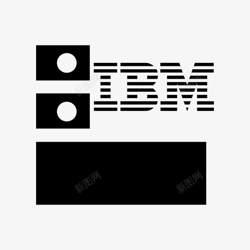 IBM服务器01svg_新图网 https://ixintu.com 服务器
