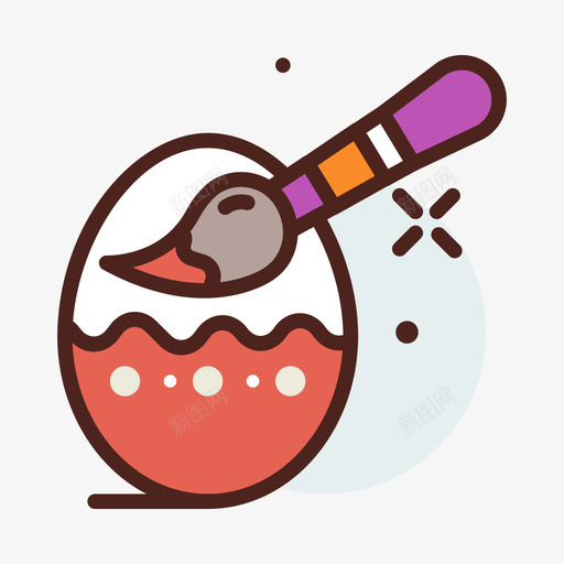 绘画复活节80线性颜色svg_新图网 https://ixintu.com 绘画 复活节 线性 颜色
