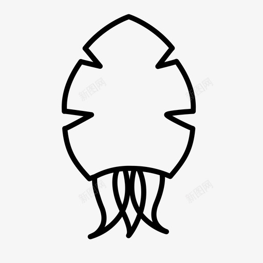 屿你鱿鱼svg_新图网 https://ixintu.com 屿你 鱿鱼